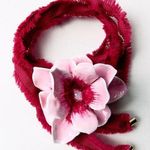 ZARA New  Big Flower Pendant Necklace Gift Vintage Women Party Holiday Jewelry Photo 0