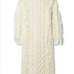Farm Rio  Fringe Cable Knit Sweater MIDI Dress Small Photo 0