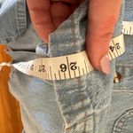 VINTAGE | Blue Boxy Denim Short Sleeve Western Shirt | Size Small Photo 6