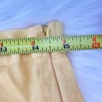 Chico's  size 1 Yellow Eyelet Midi Skirt size zip layered‎ so pretty Photo 5