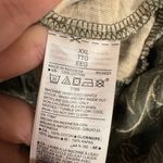 Old Navy  Tropical Print Cotton Slub Knit Mini Dress/Top Olive Green XXL Photo 4