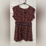 Motherhood  Floral Maternity Dress - Navy and Red Photo 4