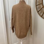 & Other Stories & Other Stories Sweater XS Oversize Classic Neutral Wool Alpaca Blend Mock Nk Photo 3