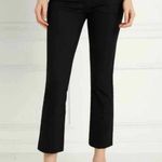 Hill House The Claire Pant Casual Black Stretch Cotton Size Medium Photo 2