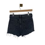 PacSun  Women’s High Rise Mom Denim Shorts in Black Size 26 Photo 3