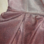 Sherri Hill DRESS Pink Glitter Cocktail Hoco SZ 14 Photo 4