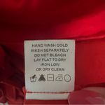 NBD  Jake Gown Strapless Corset Maxi Dress Rosette Detail Red Photo 13