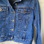 girl size medium crop bluejean jacket Blue Photo 6