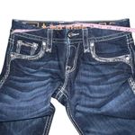 Rock Revival  Deeka Straight Women’s 26 X 33 Blue Jeans Stretch Denim Embellished Photo 5