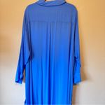 Universal Standard  Blue Button Down Cardigan Sweater Womens 20 Beachy Casual Photo 11