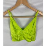 Aerie  Satin Corset Cropped Tank Top Size Small Photo 2