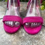 Gianni Bini Rhiaann Ankle Tie Block Heel Dress Sandals Size 6.5 Bright Photo 2