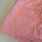 Vintage Y2k 2000s Younigue multifunkyional strapless pink floral sequins Top S Photo 4