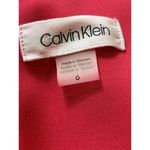 Calvin Klein Career Deep Navy Blue Pink Scuba Fitted Sleeveless Dress 6 Photo 6