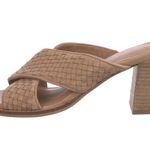 Joie  Criss Cross Woven Heeled Sandals Women’s Tan Size 8 Photo 1