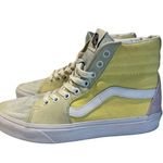 Vans  Sk8-Hi Pastel Block Shoes white women's size 8 Rare Suede High-Top Photo 2