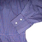 VTG Levi Strauss Co 70s Western Plaid Snap Button Shirt Women Size 10 Blue Rodeo Photo 3