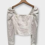 Reformation Khloe Linen Top Khloe Linen Top Size 2 Photo 0