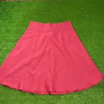 Ralph Lauren  Skirt Womens MED Coral A-Line Casual Preppy‎ Flare Tennis Pony Logo Photo 4