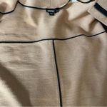 DKNY Vintage 90s Donna Karan Made In Italy Linen Blend Zip Jacket Beige Medium Photo 7