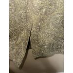 Karen Scott  Paisley Print Button Front Jacket‎ Career Office Coat Size 14 Photo 6