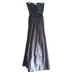 SUMMER AWAY Gaia Smocked Midi Dress Black Small Photo 3