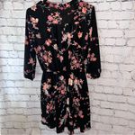 Lush Clothing Lush Floral Black Mini Dress‎ Size Medium Photo 1
