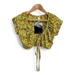 Urban Outfitters  UO Out From Under Crop Top With Tie Size Medium Rare 1st Fit Photo 3