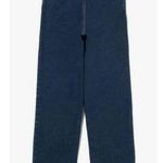 Levi's  30x27 Ribcage Riveted High Waist Ankle Straight Leg Jeans Dark Wash Photo 6