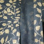 Josephine Chaus  20 Skirt Suit Black Gold Stemmed Leaf Pattern Set Plus Photo 2