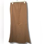 ZARA Medium Stretchy Maxi Skirt Bodycon Neutral Beige Casual Boho Chic Classic Photo 1