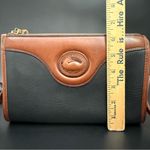 Dooney & Bourke Vintage All Weather Leather Collection Black/Brown Crossbody Bag Photo 6