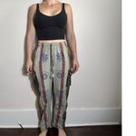 UNIQUE Bohemian 100% Cotton Lounge Pants Size Small Green Photo 2