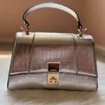 ALDO Metallic Silver Clutch Photo 6