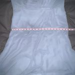 Azazie  WEISZ 2-Piece Dusty Blue A-Line Square Neckline Pleated Chiffon Dress 16 Photo 9