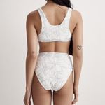 Madewell NWT Reversible Bikini Top Abstract Flora XL Photo 3