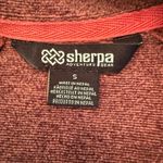 Sherpa Adventure Gear Rolpa Half Zip Pullover Fleece Maroon Burgundy Size Small Red Photo 3