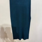 Future Collective Teal Side Column Slip Convertible Maxi Skirt Dress Sz M Blue Size M Photo 3