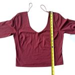 Lululemon Women’s 8 Align Long Sleeve Mulled Wine Buttery Soft Minimalist New Photo 9