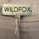 Wildfox  Olivia Muse Spiral Dye Women’s Lavender & Blue Sweatshirt Size XS Photo 9