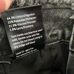 Risen Jean High-Waisted Distressed Faded Black Fray Hem Belted Jeans | 26/3 Photo 6