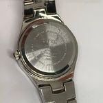 Luxe  diamond women’s date quartz analog watch 25mm rhinestone 6.5” running Photo 5