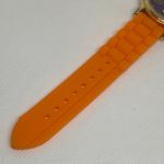 Macbeth Collection women watch gold tone elephant purple dial orange running Photo 4