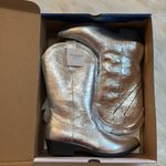 Arizona Jeans  Co Maybrook Silver Cowgirl Boots Photo 4