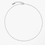 Saint Laurent  Short Rectangular Chain Necklace in Metal Photo 0