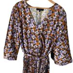 Eloquii NEW  Women’s Multi Color Mixed Print Dress with Pleated Skirt Sz 24. Photo 5
