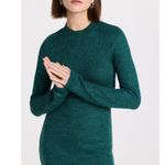 Atoir Miaa Green Long Sleeve Open Back Bodycon Sweater Mini Dress Size 2 Photo 8