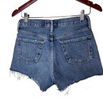 AGOLDE  Parker Distressed Denim Cutoff Shorts Womens Blue 24 Photo 4