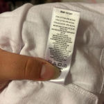 Good American NWT  WHITE DART WAIST TEE Photo 2