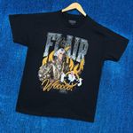 WWE Ric Flair The Nature Boy “Whoooo” Wrestling Graphic T-Shirt Size Large Photo 2